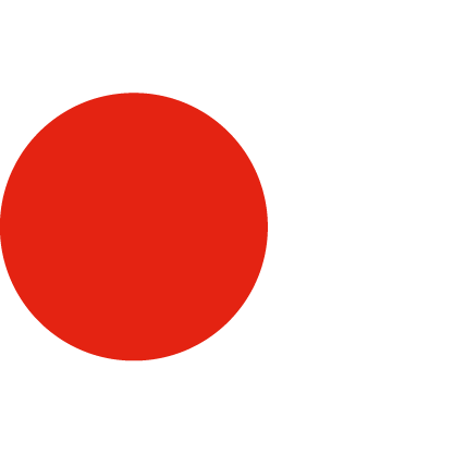 Red baseball within a gray outline of a baseball glove on a white background.